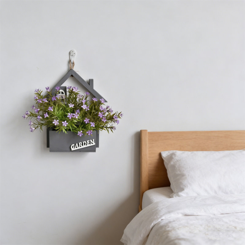 Wall-Mounted Artificial Flower