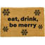 Ousley Non-Slip No Pattern Doormat