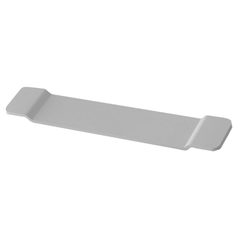 Freestanding Bathtub Mounting, Matte White