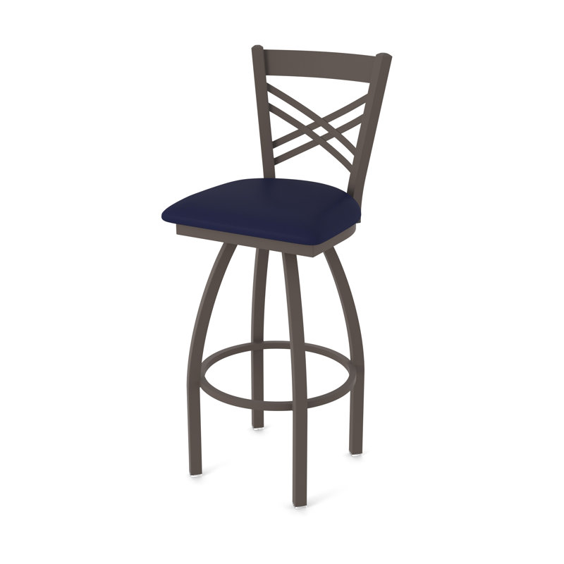 Tabouret pivotant 820 Catalina, Bronze, Vinyle - crépuscule Canter, Très grand (assise de 36 po de hauteur)