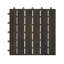 Carreaux de terrasse entrelacés à motif rayé