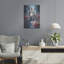 «Zebra In The Water» par Momart, art mural en métal-1544031695