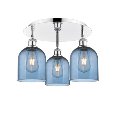 Odaniel Glass Semi Flush Mount