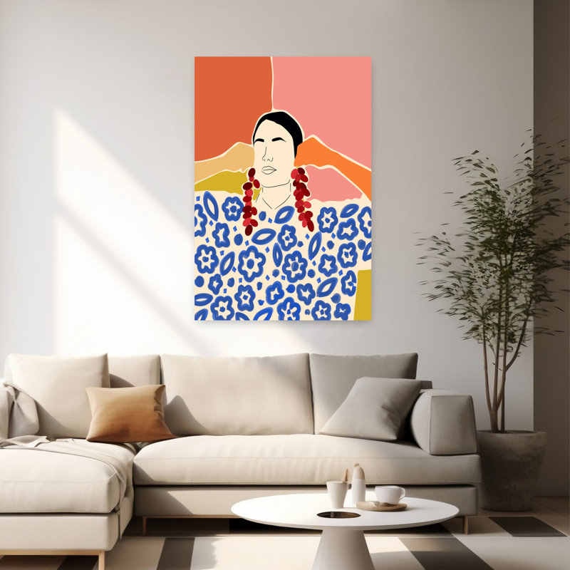 Art contemporain contemporain abstrait, H 60 po x l 40 po
