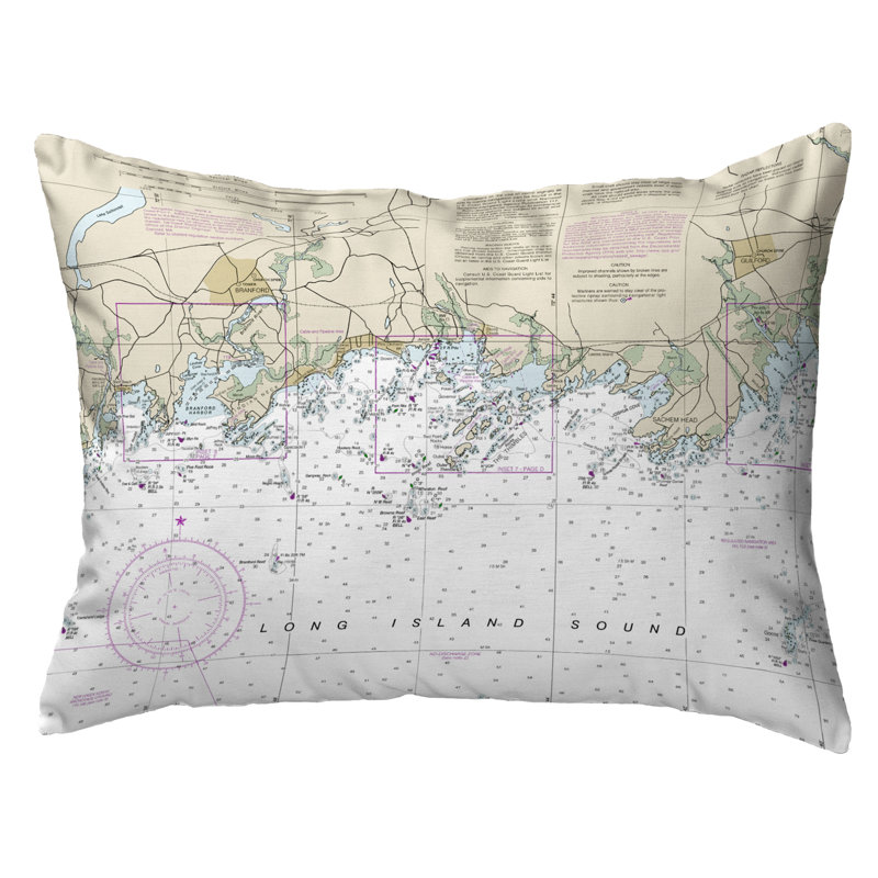 Outdoor Reversible Throw Pillow