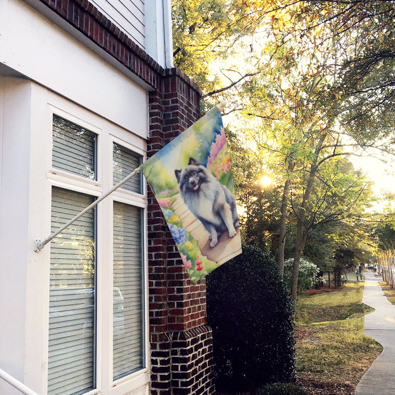 Drapeau de maison en polyester à double face H 40 po x l 28 po Taleyah