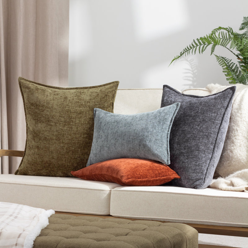 Raneem Rectangular Cushion, Orange