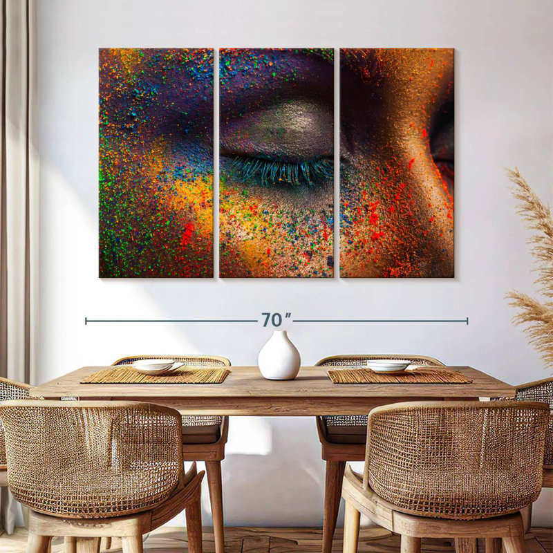 Shuttleworth Creative Speckled Makeup, 42" H x 65" W