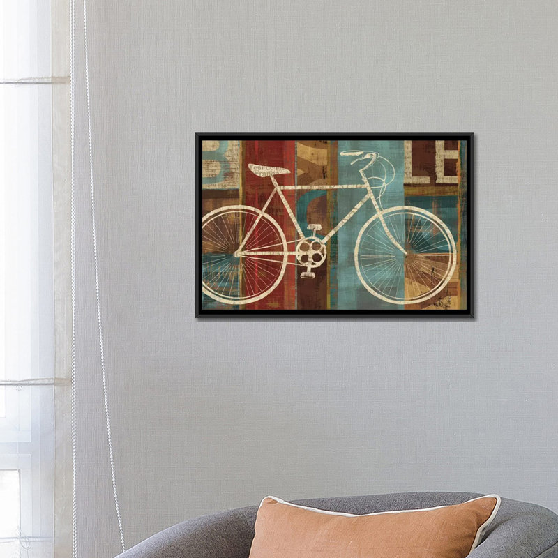 «Breaking Away», impression sur toile, H 18 po x l 26 po x P 1,5 po, Toile avec cadre noir, Pas de tapis