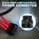 Black Insulated Multi-Cable Connector, 1/0-14 Wire Range, Dual Side Entry - 2 Port