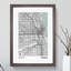 Map Chicago USA - Picture Frame Graphic Art-62802459-62802461