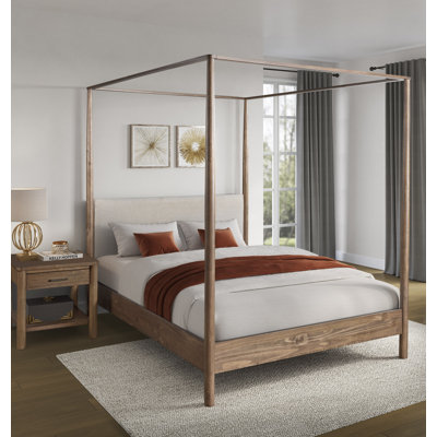 Adem Queen Canopy Bed Set