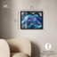 «Geode Galactic II», reproduction d'art par Geode Blue Art par Art Remedy-115136471-115136473