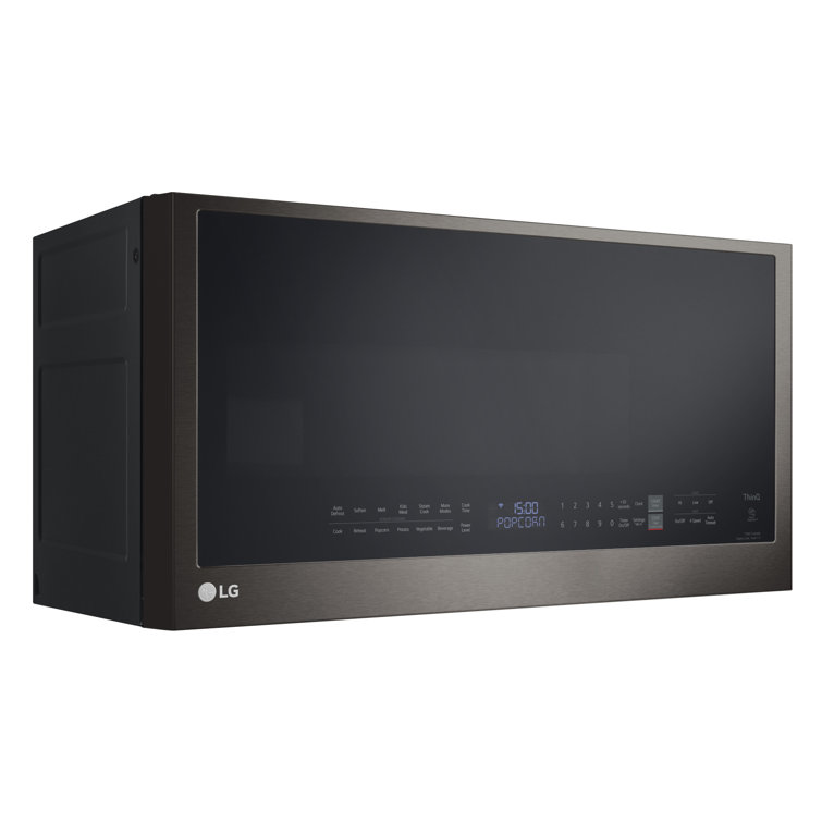 LG Smart 30 in. W 2 cu. ft. Over the Range Microwave with EasyClean 1,050-Watt
