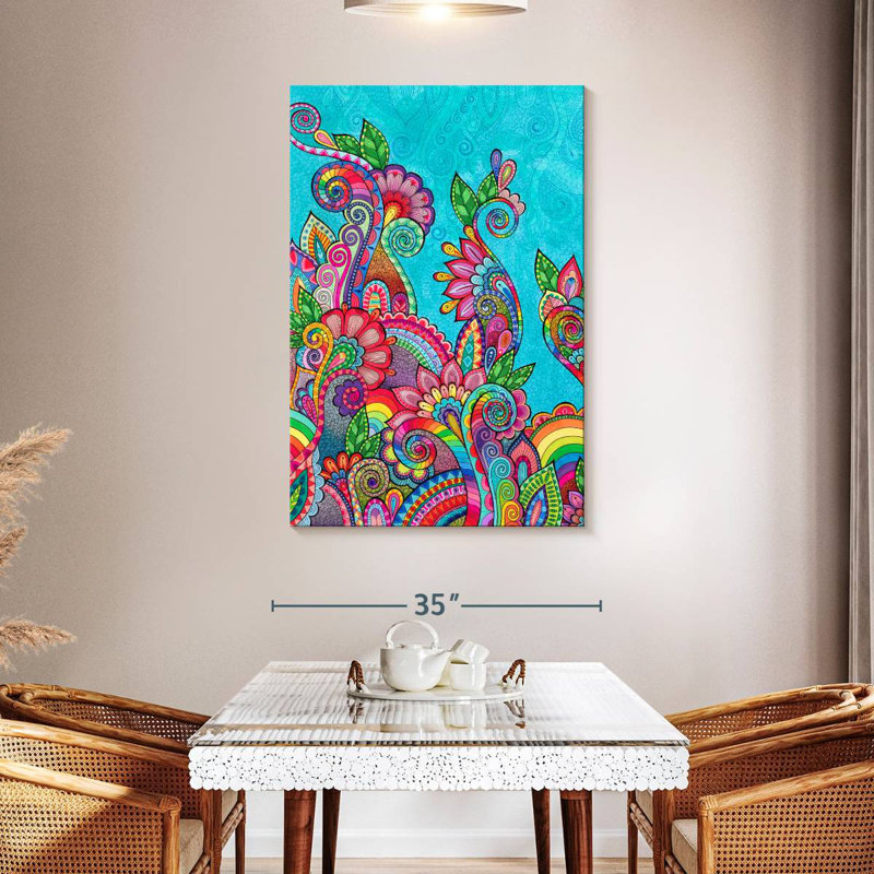 Ashelle My Rainbow Garden, H 48 po x l 32 po