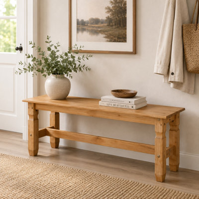 Solid Wood Bench