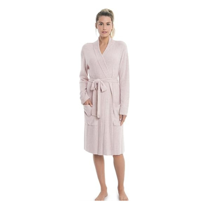 Robe Barefoot Dreams CozyChic Lite, 16" L x 13" W, Faded Rose Pearl