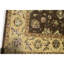 Wool Oriental Area Rug in Gold