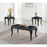 Coffee Table & 2 End Tables