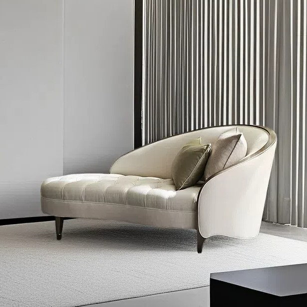 Simple creative elegant leisure lazy chaise lounge, Right Hand Facing