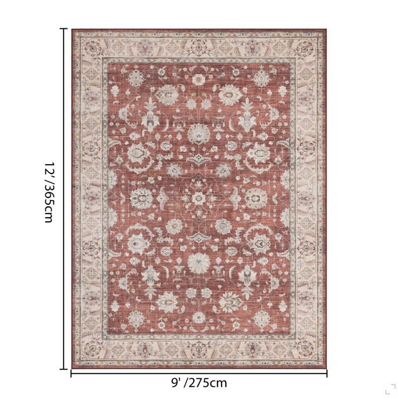 Tapis rouge Premier 9 x 12, Red, Rectangle 9' x 12'