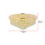 Plafonnier encastré 10 lumières 20 po Ston Easton-23029810-23029805