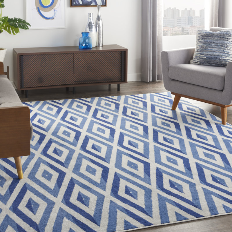 Caiden-Jay Geometric Indoor Rug, Rectangle 8' x 10'