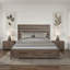 Grand lit de rangement Montrose, gris anthracite brûlé