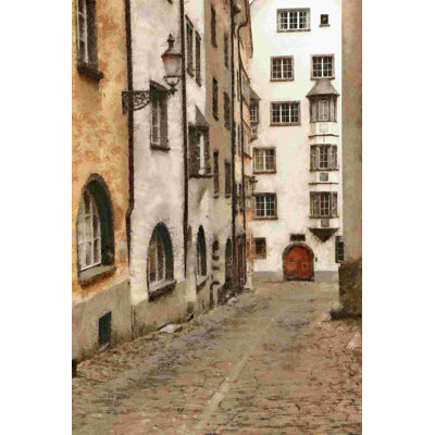 Painted Neutral City Street