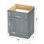 Base de meuble-lavabo simple 24 po seulement-92689578