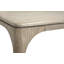 Table de salle à manger extensible rectangulaire avec 2 bancs et 2 chaises d'appoint-124478939