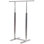 48'' Metal Industrial Pipe Clothing Rack