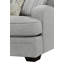 Anousheh 5-Piece Transitional Sectional Sofa in Dove Grey