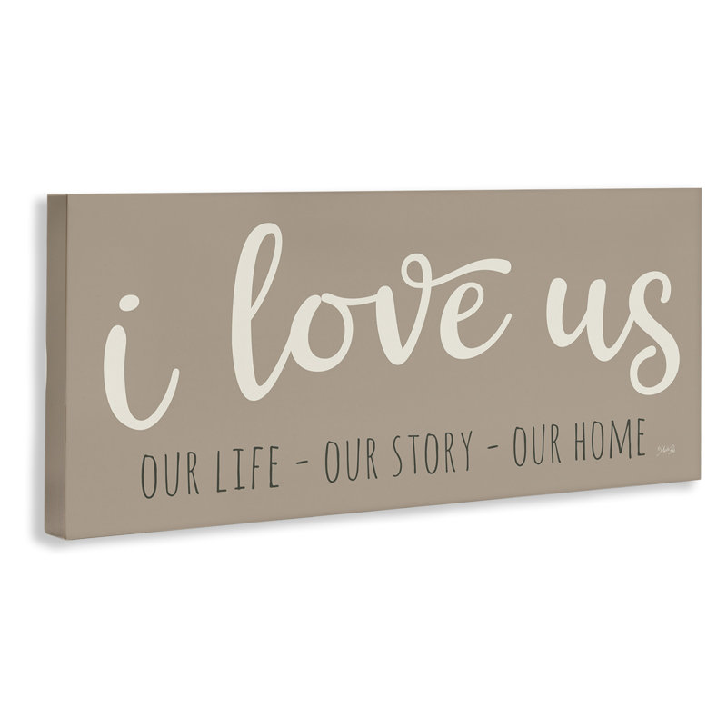 «I Love Us Romantic» par Marla Rae, H 13 po x l 30 po
