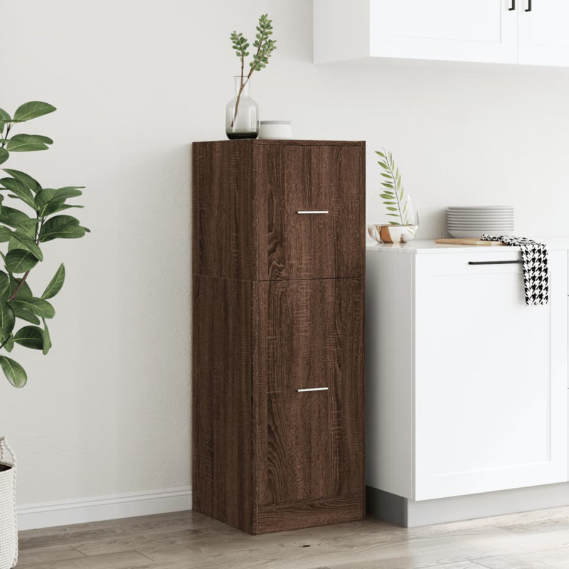 Ryong Accent Chest, Brown Oak Look