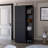 White 1-Drawer Armoire Closet-1819234117