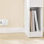 20cm W Manufactured Wood Bedside Table