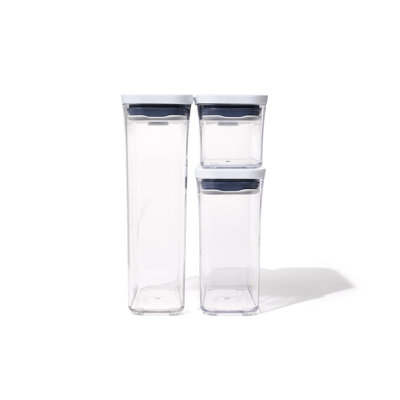 Good Grips Rectangle 3 Container Food Storage Set