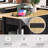 47 Inch Extendable Kitchen Island with Dining Table, Storage, and Power Outlet for Versatile Home Use-777574222