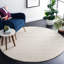 Tapis ivoire fait à la main Elle-781361762