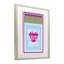 «We Are A Perfect Match», reproduction sous verre encadrée, design par Lil 'Rue-130831892-130831894