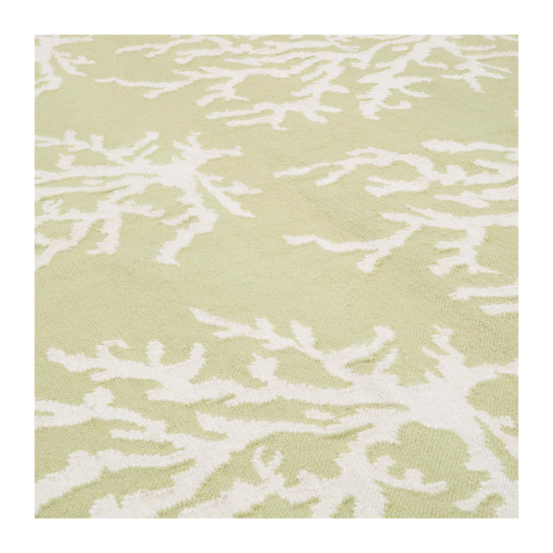 Boardwalk Wool Floral Indoor Rug, Rectangle 2' x 3'