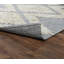 Warren Flatweave Geometric Area Rug in Gray/Ivory-306797048