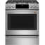 Café 30" 5.7 cu. ft. Smart Slide-in Dual Fuel Range with Griddle and Grill-1049651988