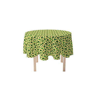 Landose Checkmate Clover Squares Tablecloth