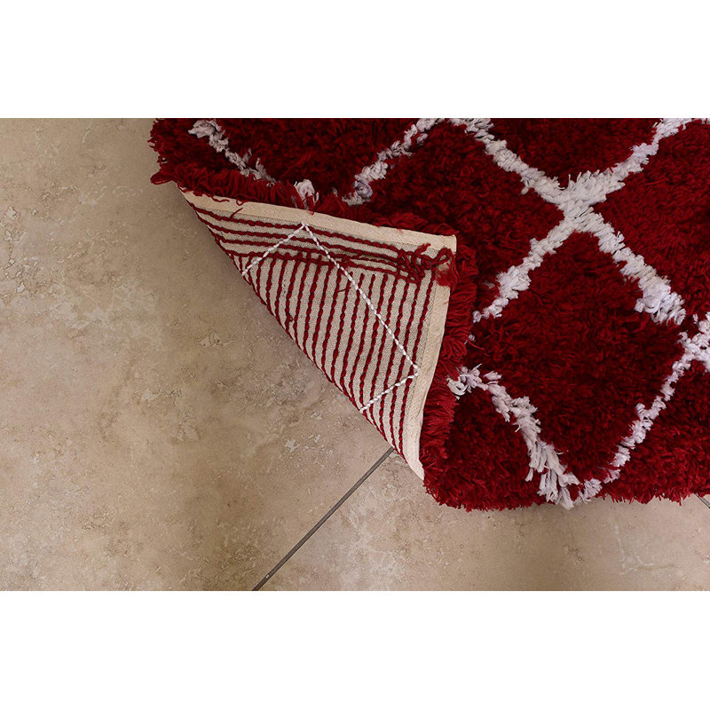 Paillasson d'intérieur L 45 po x l 27 po Barta, Rouge