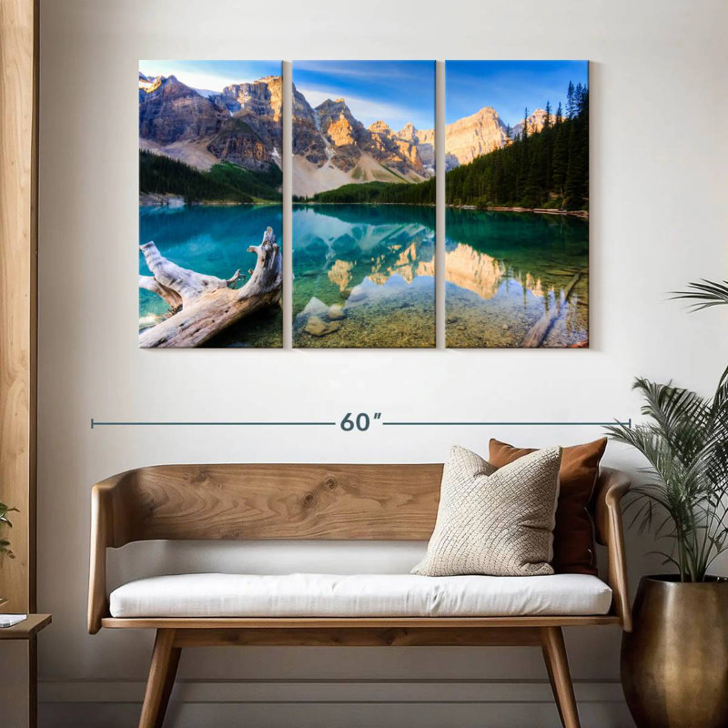Alvord Moraine Morning Calm, H 32 po x l 50 po