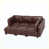 Dark Brown Faux Leather