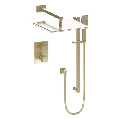 Système de douche thermostatique ZLINE Autograph Edition Crystal Bay