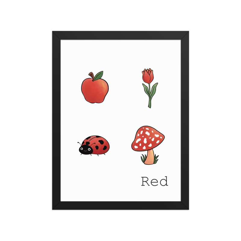 Red | Framed Poster